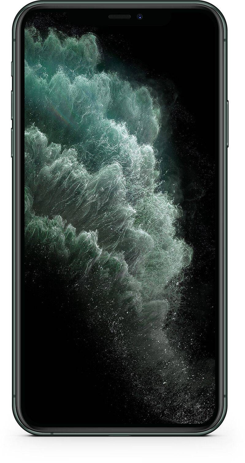 Begagnad iPhone 11 Pro Max - med ett års garanti - Utmärkt kosmetiskt skick - 256GB - Mörkgrå - Nytt batteri (256 GB)