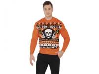 (ComputerSalg) Halloween Boo bluse