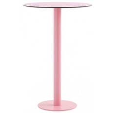 Diabla Mona bar havebord i stål og phenolic kunststof H105 x Ø70 cm - Pink
