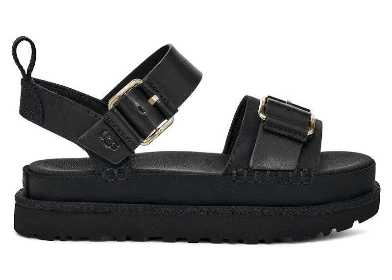 UGG Goldenstar Villa Sandal Black (Women's) - 42 / Standard