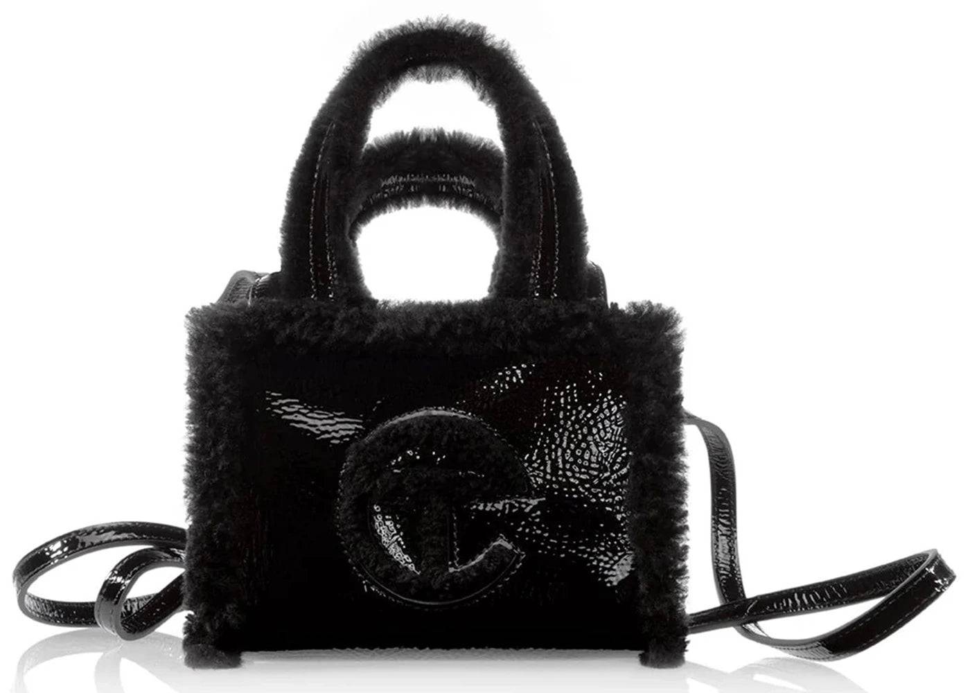 Telfar x UGG Small Shopper Crinkle Black - One Size