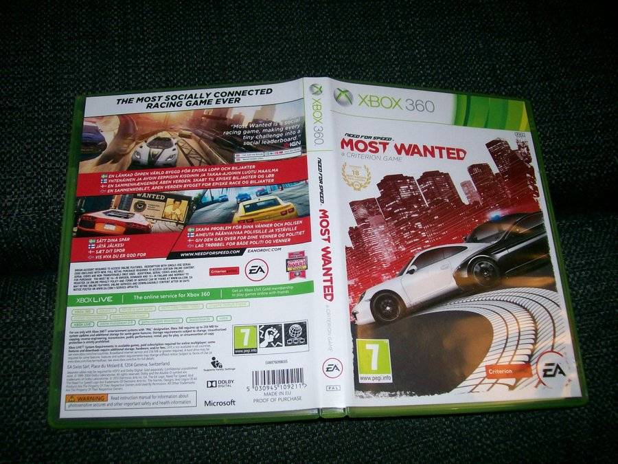 Need for Speed: Most Wanted - Xbox 360