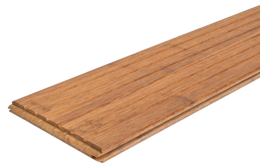 Keflico terrassebræt bambus glat/rillet 1860x157x18 mm