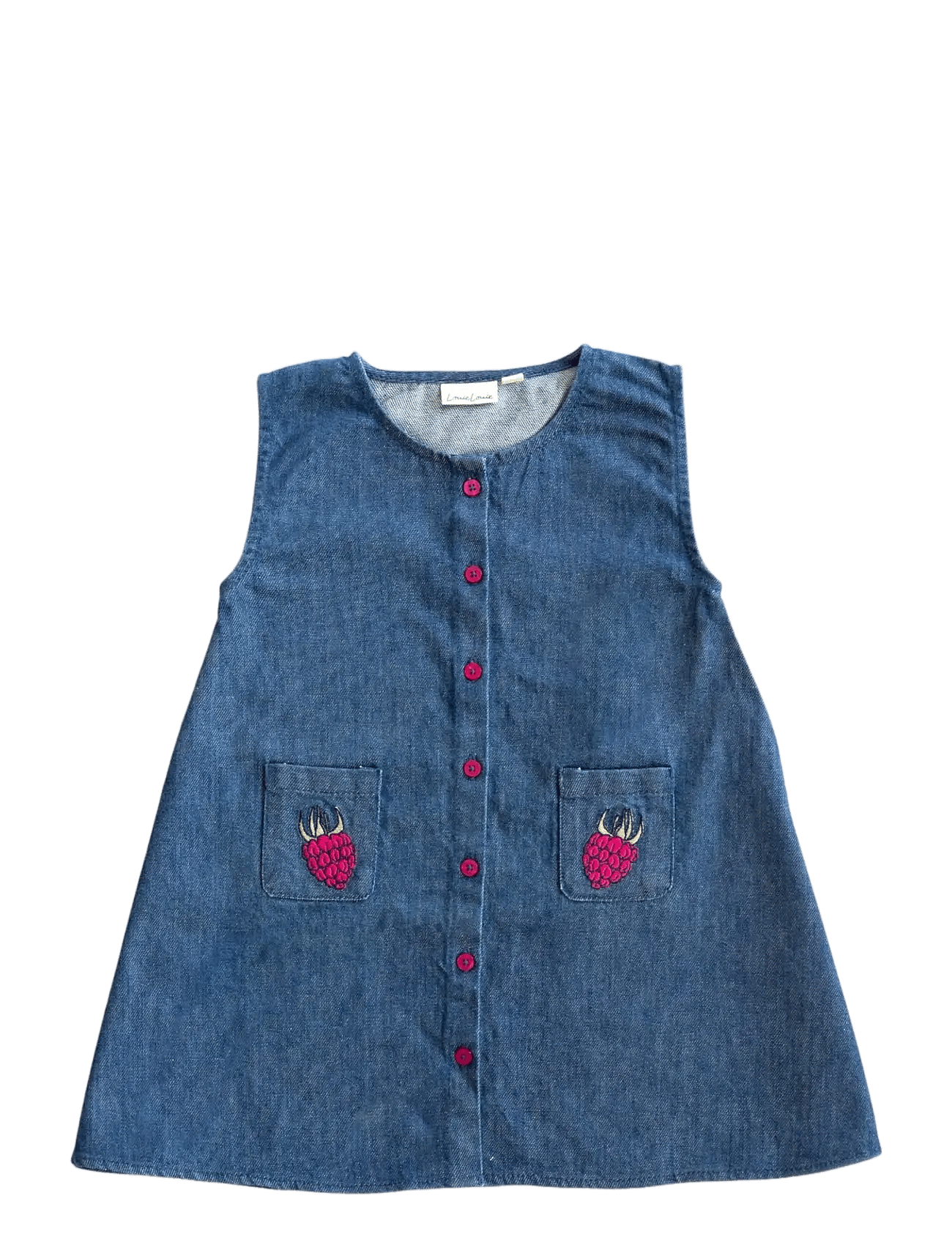LOUIELOUIE Rose Dress - Denim | Blue | 104