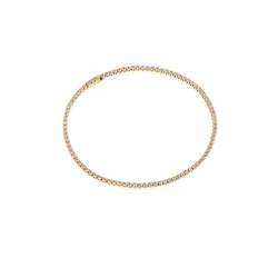 ELLERA armband vita Zirkoner (guld)