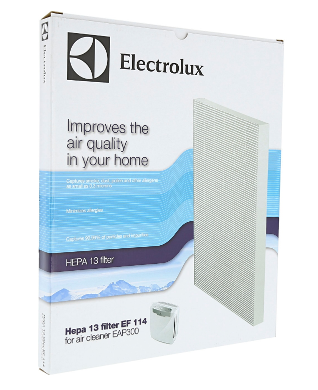 HEPA filter Electrolux luftrenser EAP300. EF114.