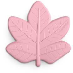 Suavinex Poetry Forest Leaf Teether bitring 0 m+ Pink 1 st.