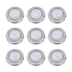 9Pack SH30 ersättningshuvuden, kompatibla for Philips, Norelco Shaver Series 3000, 2000, 1000 och S738, med hållbara vassa blad