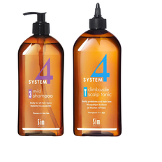 System 4 - Nr. 3 Mild Shampoo 500 ml + System 4 - Nr. T Climbazole Scalp Tonic 500 ml