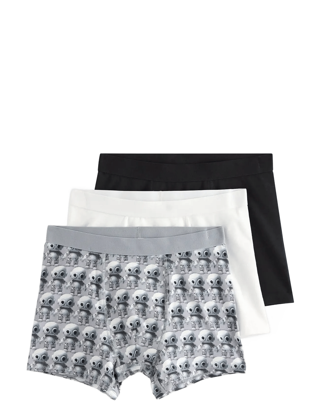 Lindex 3-Pack Boxer Shorts - Black - 158/164