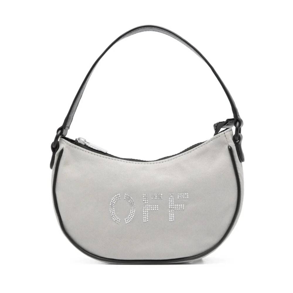 Off White Hobo Bag - Tasker - Dame - Grå - ONE SIZE - Uld