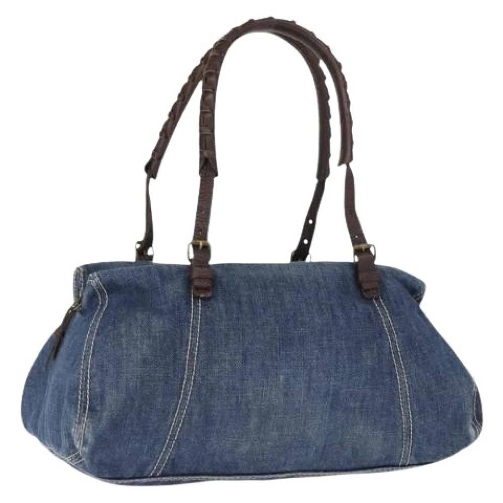 Miu Miu Pre-owned - Pre-owned Canvas Axelremsväska Vintage - Dam - ONE Size -