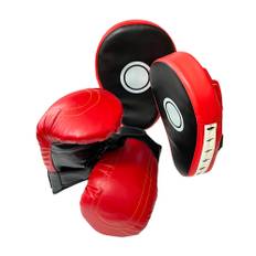 Punching mitts boxing gloves karate boxing gloves mitts pair set mitts (gloves + set)