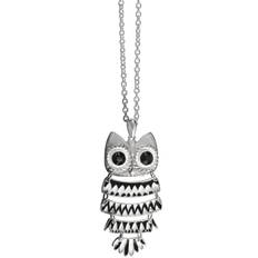 Montini Halsband Uggla Silver