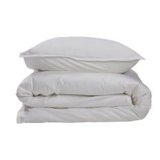 Gripsholm Bamboo Solid Påslakanset 240x200 Vit - Off White (240x200)