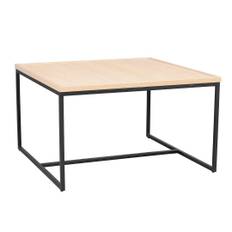Deerfield 80x80 cm - Vitpigmenterad ek