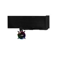 Lian Li Hydroshift II LCD-C 360 fanless Black - CPU Vandkøling - Max 28 dBA