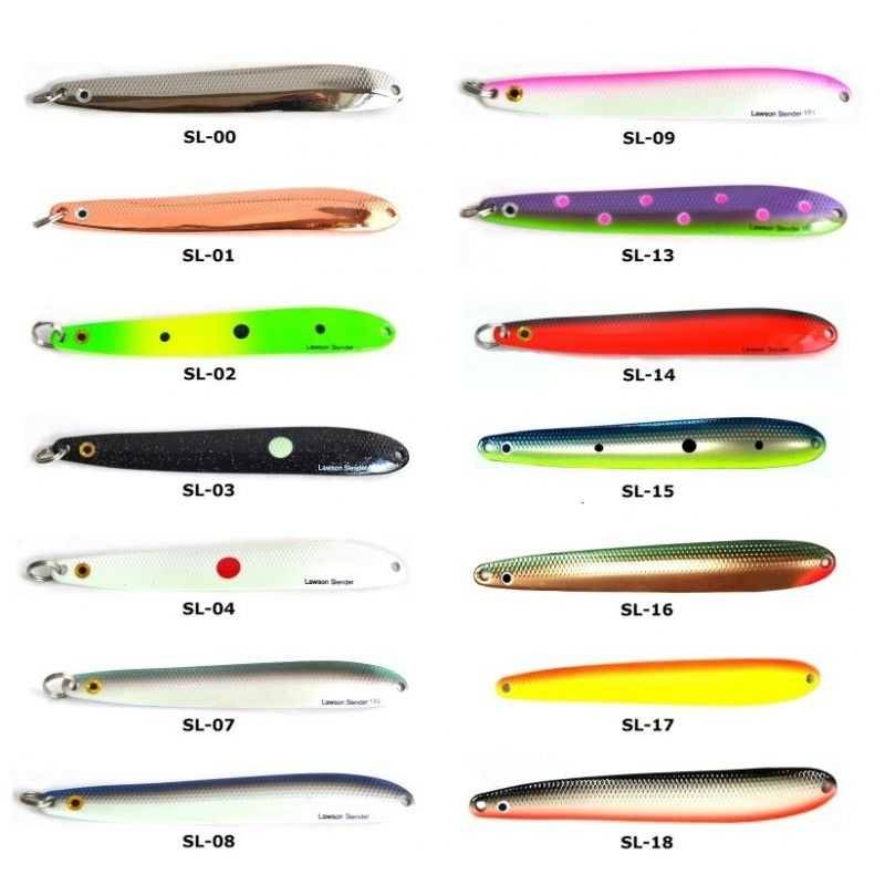 Lawson Slender Kystblink - 24gr / Pearl/Red Dot