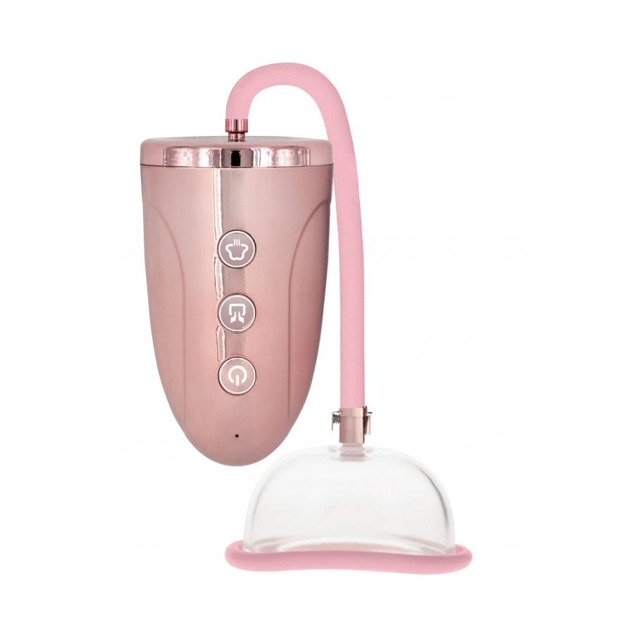 Rechargeable Pussy Pump - Rose Gold - Guld