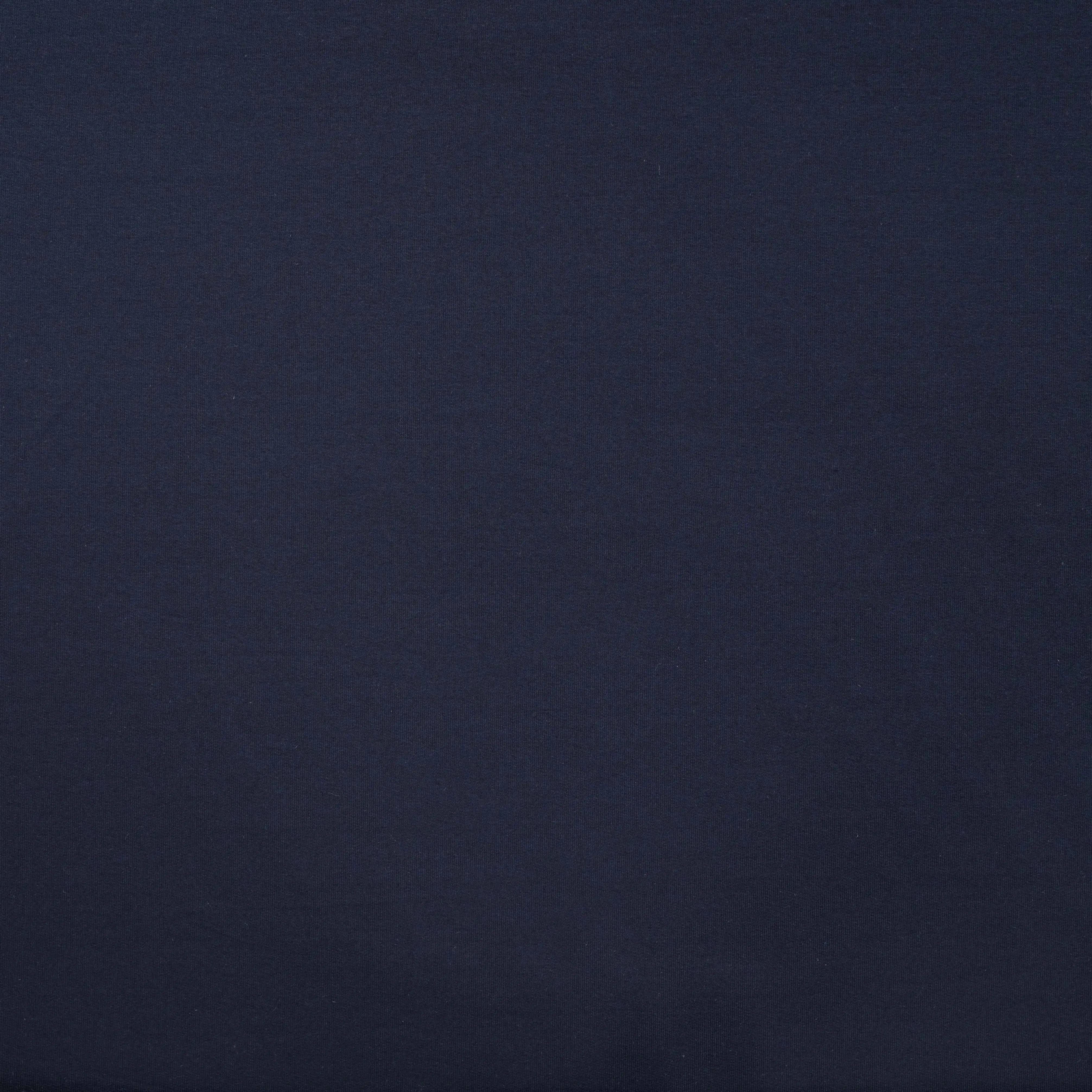 989 | Öglad Enfärgad jogging tyg - Dark navy