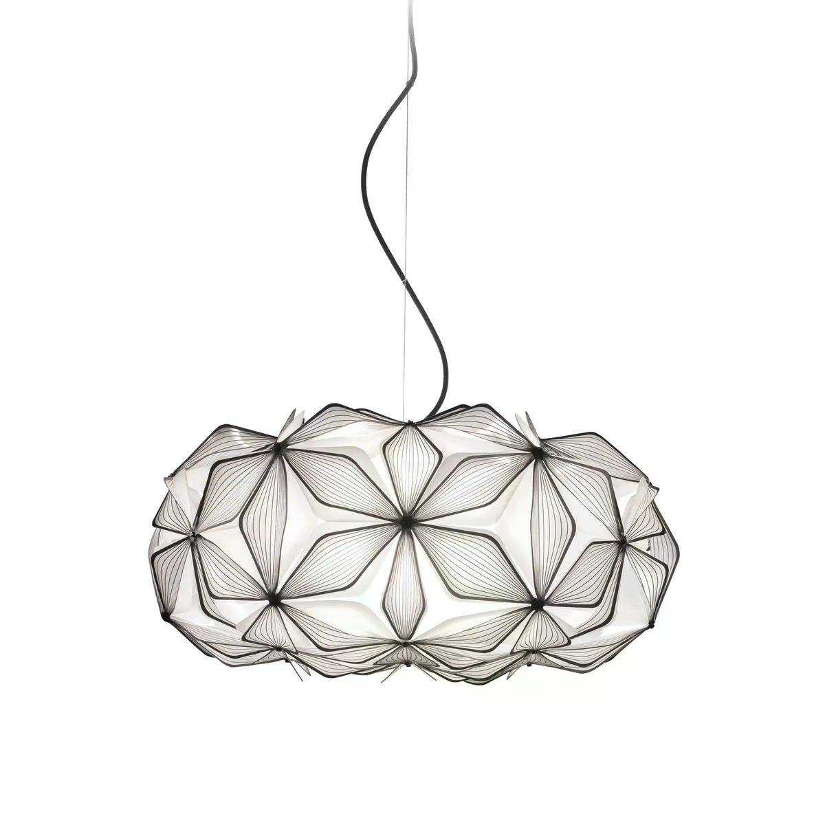 C'est La Vie Pendel Medium - Sort med transparent ledning - SLAMP.