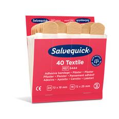 Plåster Salvequick Textile Refill 6444 40st