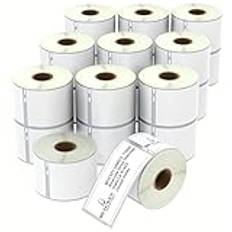 BETCKEY Compatible with Dymo 99014, 54mm x 101mm, LW S0722430, 20 rolls x 240 Shipping Labels, Compatible for Dymo LabelWriter: 310 320 330 Turbo 400 Twin Turbo Duo 450 Twin Turbo Duo SE450