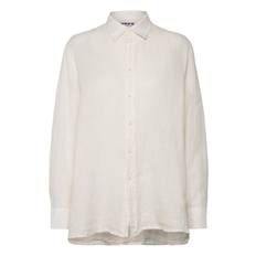 Hope Elma Edit Clean Shirt Off White Linen Vit