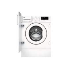 Beko WITC7612B0W - Tvättmaskin - bredd: 60 cm - djup: 55 cm - höjd: 82 cm - frontmatad - 55 liter - 7 kg - 1200 rpm - vit