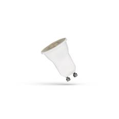 Spectrum 2W LED Mini GU10 - Ø35mm, med linse, mini MR11/GU10, 230V - Dæmpbar : Ikke dæmpbar, Kulør : Neutral