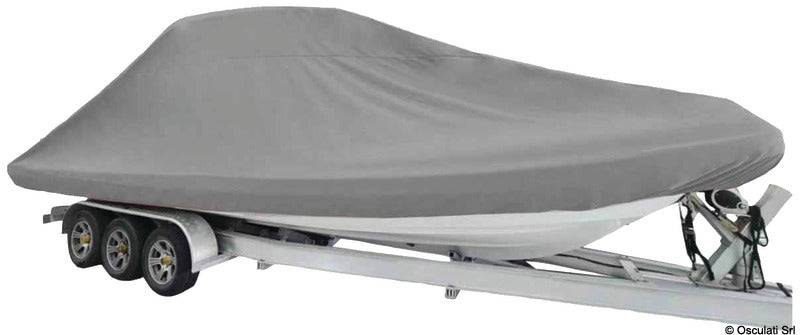 Oceansouth formsyet RIB-bådpresenning Style C til RIB 960–990 cm med T-top og centerkonsol