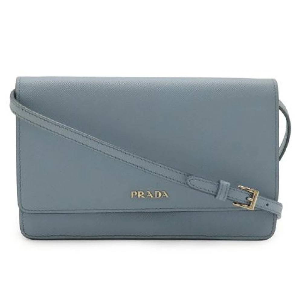 Prada Vintage - Pre-owned Läder Axelremsplånbok Crossbody Bag Vintage - Dam - ONE Size - Läder