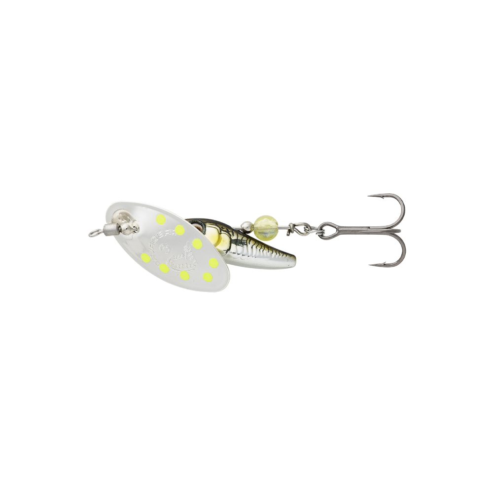 SG Sticklebait Spinner 7,3G Green Silver Ayu.