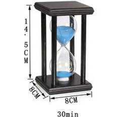 30 min tr&#xE4;sandklocka sandglas k&#xF6;k skola timglas timer heminredning timglas dekoration personlighet f&#xF6;delsedag - B