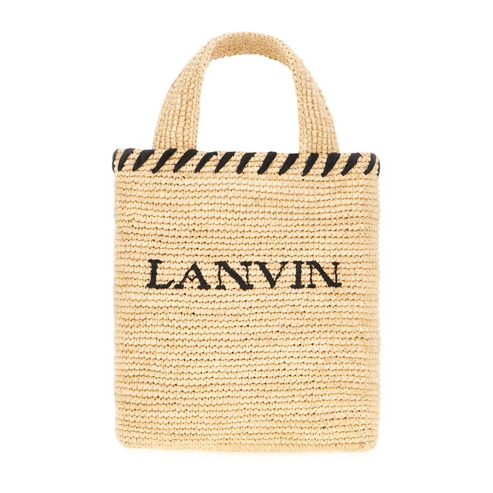 Lanvin Damehåndtasker - Tasker - Dame - Beige - ONE SIZE - Læder