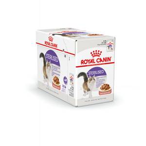 Royal Canin Sterilised våtfoder katt (i sås). Förpackning: 2 lådor (24 x 85 g)