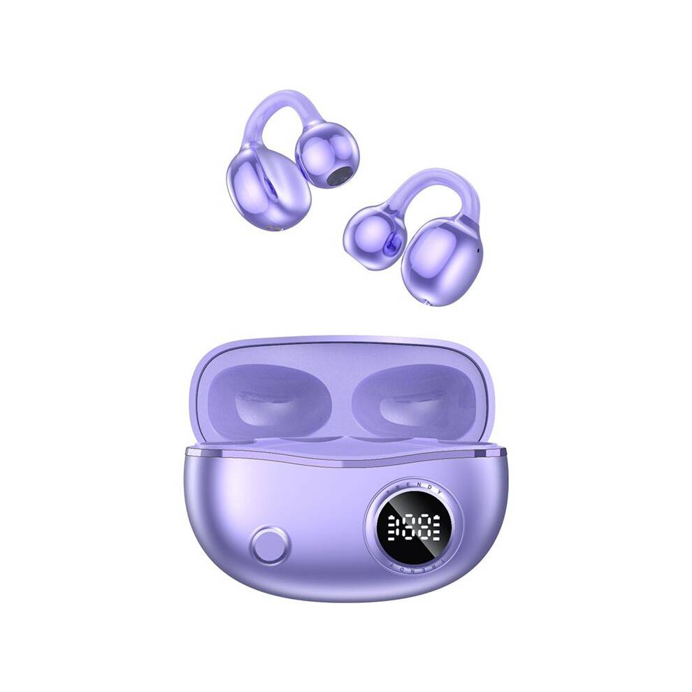 Clip- Earbuds,Open Ear Earbuds Wireless 5.4, Portable Open Ear Headphones ,Waterproof,for Sports Travel
