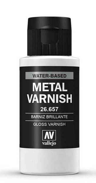 Metal Gloss Varnish (26657) - Vallejo 60 ml