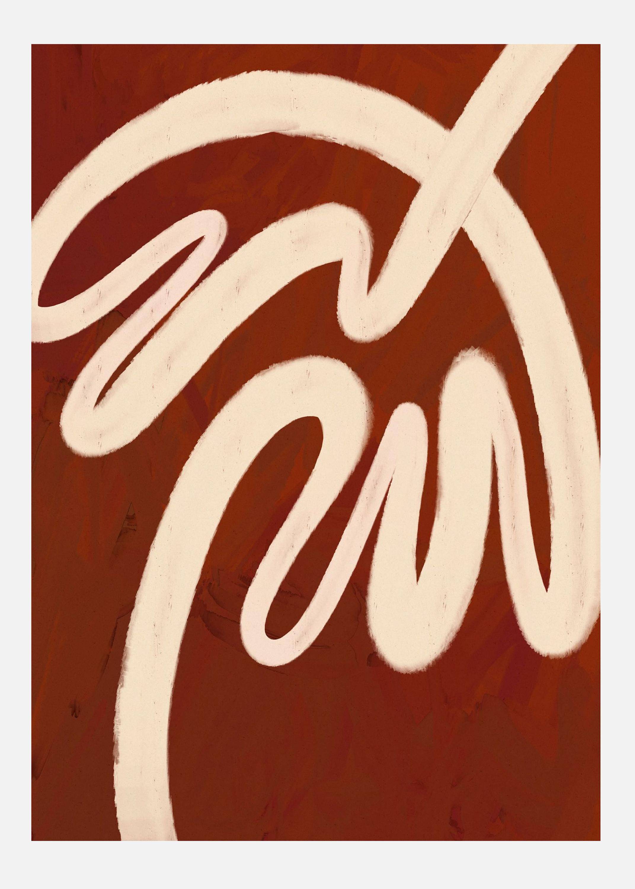 Simple Palm Tree Canvastavla (50x70 cm)