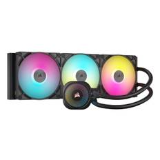 Corsair iCUE LINK TITAN 420 RX RGB, All-in-One-Flüssigkeitskühler, 14 cm, 300 RPM, 1700 RPM, Schwarz