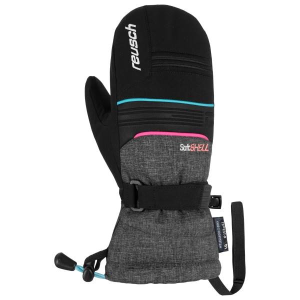 Reusch Kid's Kondor R-TEX XT Mitten Handsker Børn størrelse 6 farve sort/grå