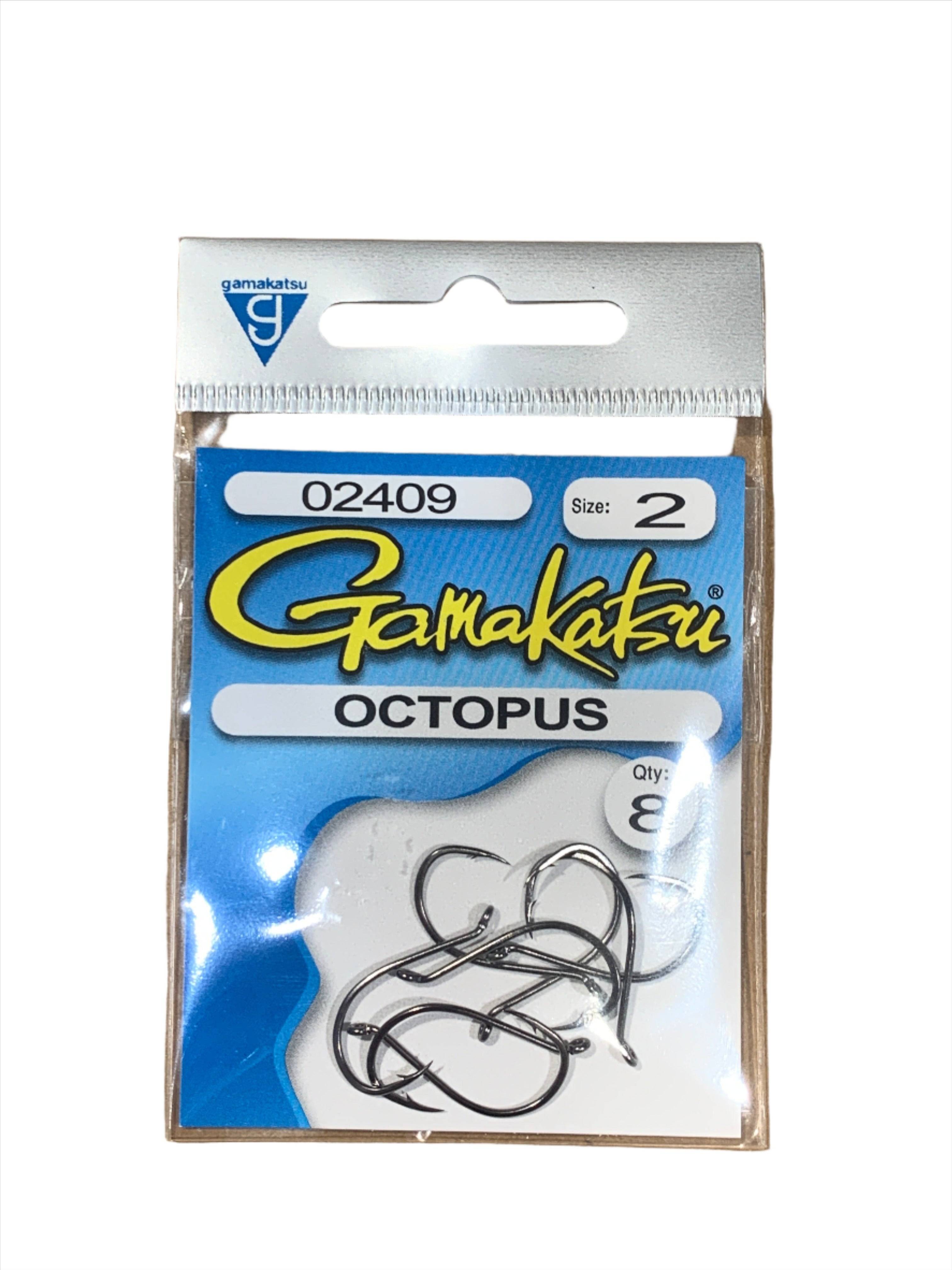 Gamakatsu Octopus Fish Hooks Black - 12