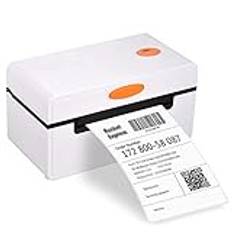 BBCBBZ Desktop Thermal Label Printer for 4x6 Fraktpaket Allt i en etiketttillverkare 180mm / s Termisk klistermärke Skrivare Max.110mm Papper(USB)