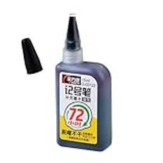 Permanent Marker Refill Ink - 72 Timmars Marker Ink Refill, Marker Refill Kit | Super Color Refill Ink Permanent Marker Ink, Vattentät Hantverkstillbehör För Träbearbetning, (svart, Blått, Rött)