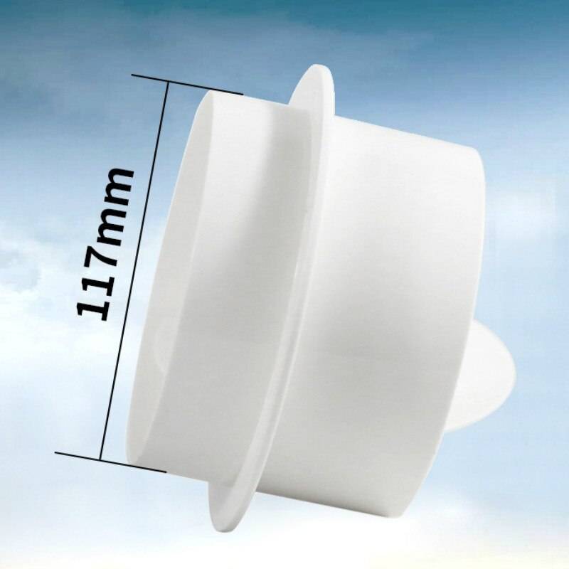 Backventil för PVC-fläkt - 125mm