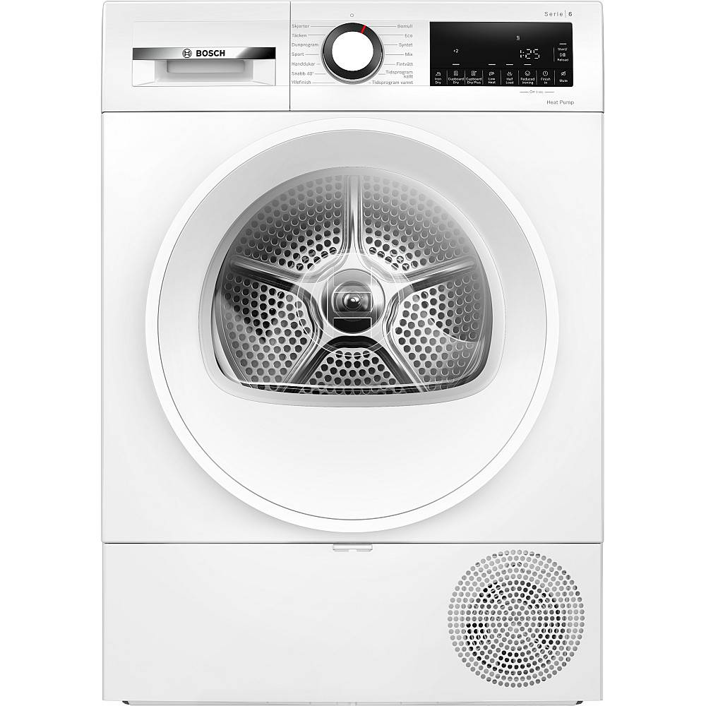 Bosch Serie 6 värmepumpstorktumlare 8 kg WQG2320LSN