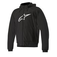 Alpinestars Hoodie Chrome Svart 3XL Textil jackor (3XL)