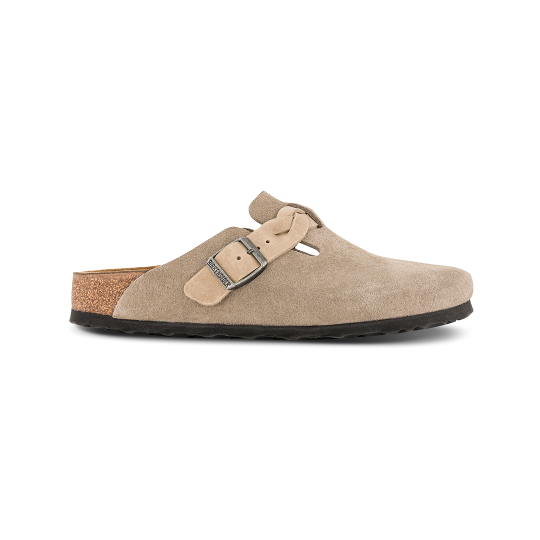 Birkenstock Boston Braided Original Clog Narrow Taupe 1026694 - 37
