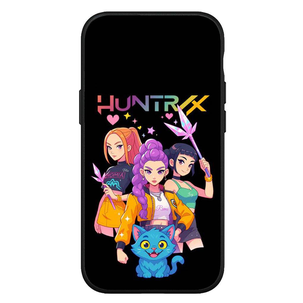 för iPhone 17 16 15 Xiaomi Poco F7 F8 X7 X6 C85 C75 C71 M8 Redmi Note 14 13 12 11 Pro Max 14C 13C A3 A4 Fodral Zoey KPop Rumi Demon Mira Hunters X for Xiaomi Poco M7 Pro 5G