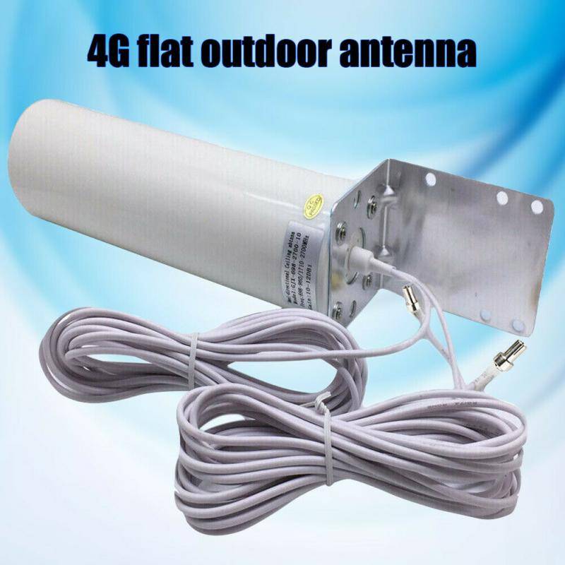 4g lte antenn 3g 4g extern antenn utomhusantenn med 5m dubbla reglage crc 9/ts9/ sma-kontakt för 3g 4g routermodem - Sma
